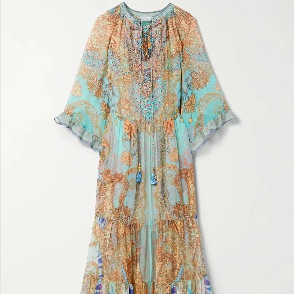 Camilla long embellished dress - Picture 1 of 11